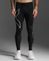 Core Compression Tights - BLACK/SILVER