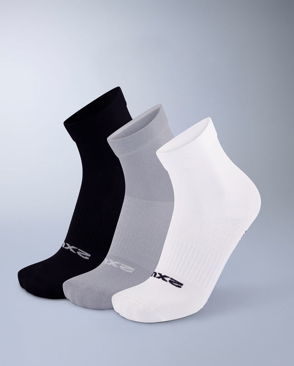Performance Crew Grip Socks 3 Pack