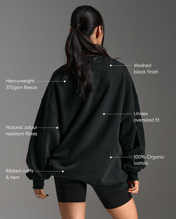 EZ Oversized Organic Cotton Crew