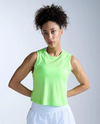 Aero Mesh Crop Tank