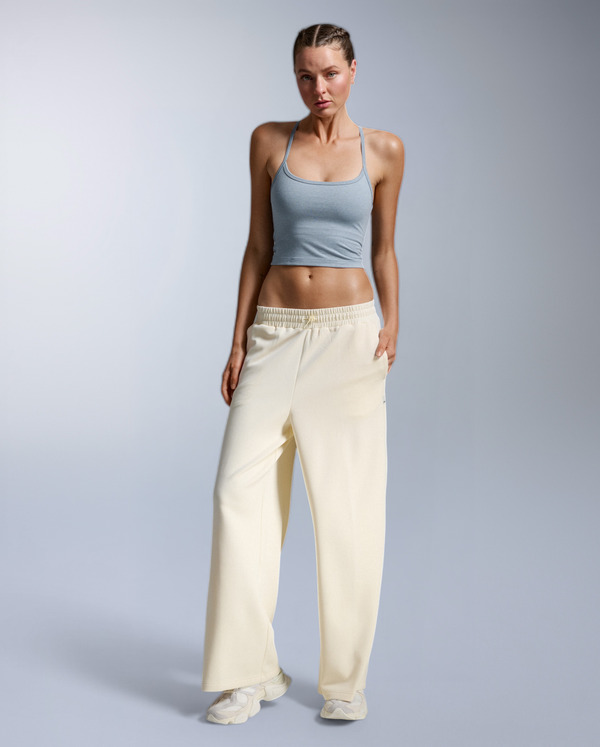 Wonderluxe Sand Washed Wide Leg Pants