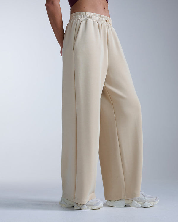 Wonderluxe Sand Washed Wide Leg Pants