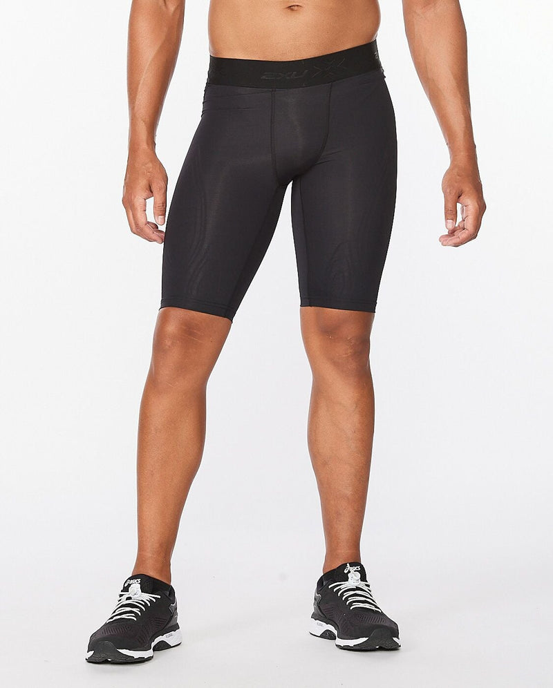 2xu Malaysia Force Compression Shorts Black Gold Front