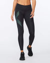 Motion Mid-Rise Compression Tights - Black/Cloud Blue