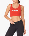 Motion Racerback Crop - High Risk Red/White