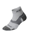 Vectr Merino L.C 1/4 Crew Sock - GREY/GREY