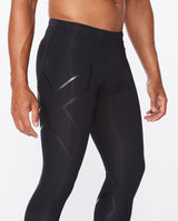 2xu Singapore Core Compression Tights Black Right Zoomed